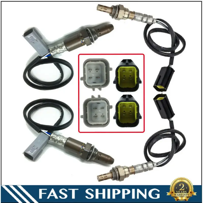 

4pcs Oxygen Sensor Up+Downstream For 2008 2009 Nissan 350Z 3.5L 2010 370Z 3.7L 2009-2010 Infiniti G37 3.7L/2009-2010 M35 3.5L