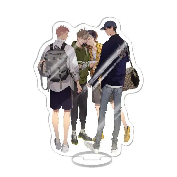 Anime 19 Days Acrylic Figure Stand Model Toys Old Xian Hetian Jian Yi Character Desk Decoration 15CM Cosplay Fans Collestive