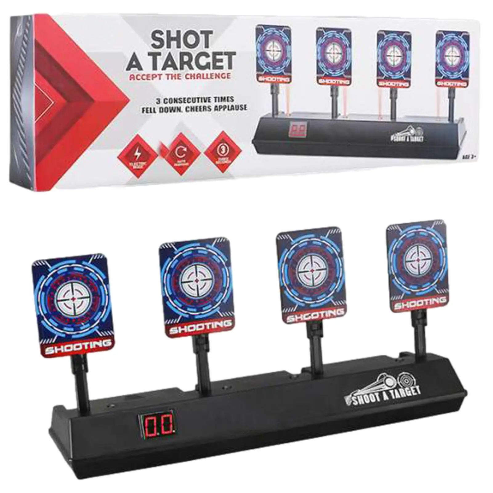 ElectronicShootingTargetScoringTargetsForKids4ScoringAuto