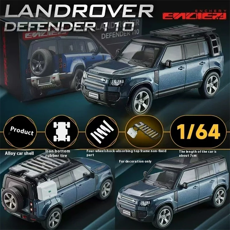 ENCHERY 1:64 Land Rover Defender 110 Alloy Off-Road Vehicle Model