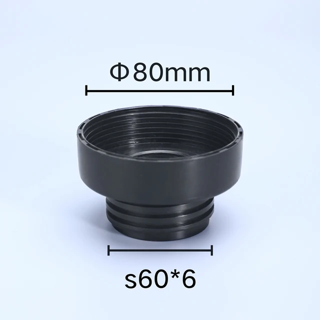 Kiváló Minőségű 80 Mm - S60*6 Ibc Tartályszerelvények Szelep Csaptelep Adapter Kerti Öntözőcső Csatlakozója - Image 2