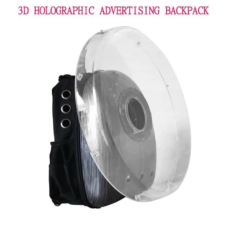3D Holographic Advertising Backpack Sports Outdoor Advertising Display Screen Bag 50CM 60CM 42CM Holographic Player Cover Bags