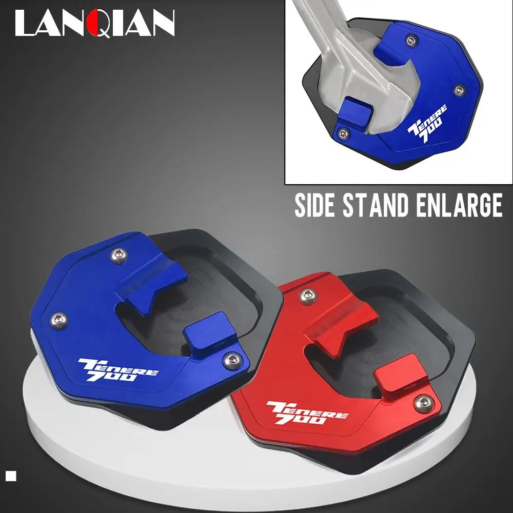 

Motorcycle Kickstand For Yamaha Tenere 700 Tenere700 World Raid 2022 2023 CNC Motorcycle Side Stand Enlarge Extension