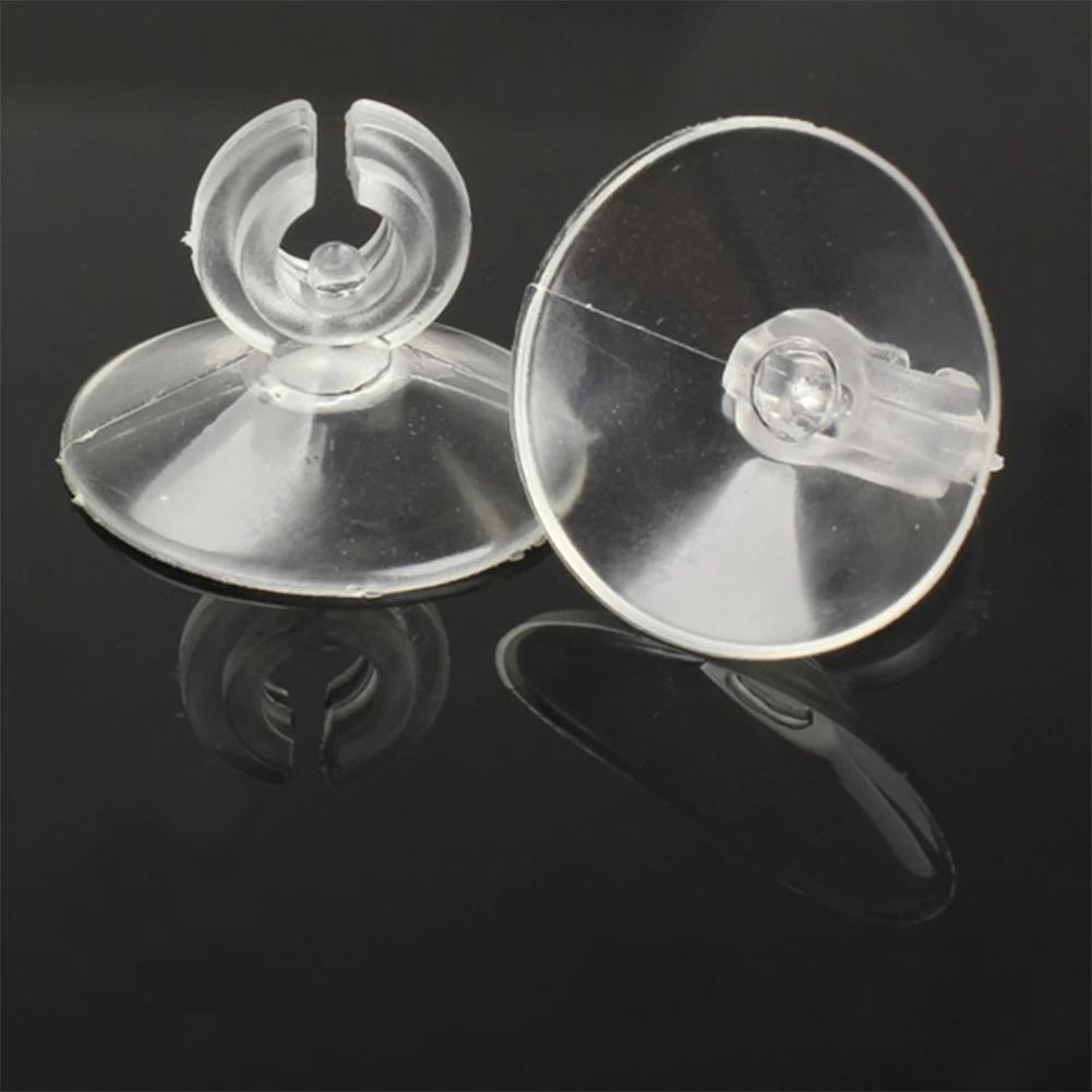 10-50pcs Aquarium Suction Cup Holder Fish Tank Sucker for 4/6mm Air Line Pipe Tube Wire Holder Aquarium Accessories Aquarium Suction Cup Aquarium Clip Holders Aquarium Hose Holder Rubber Suction Cup Holders Aquarium Clip Holder