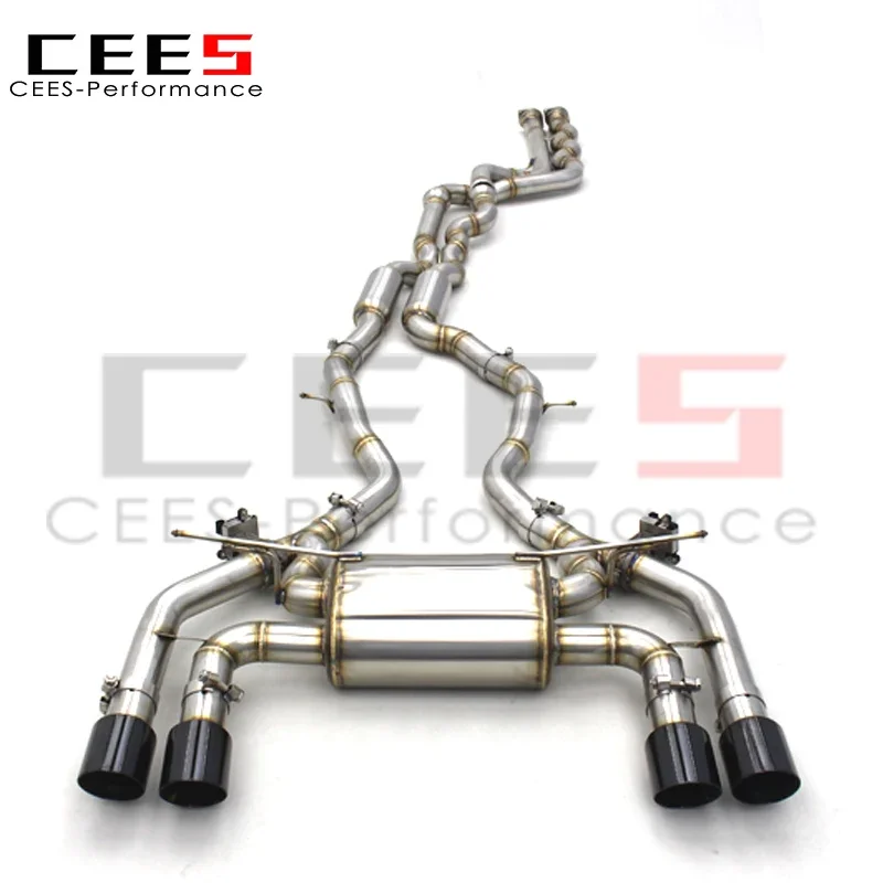 

Выхлопные трубы CEES Valvetronic для BMW M2C M2 co2 S55 F87 3,0 T 2018-2023 выхлопные трубы из нержавеющей стали
