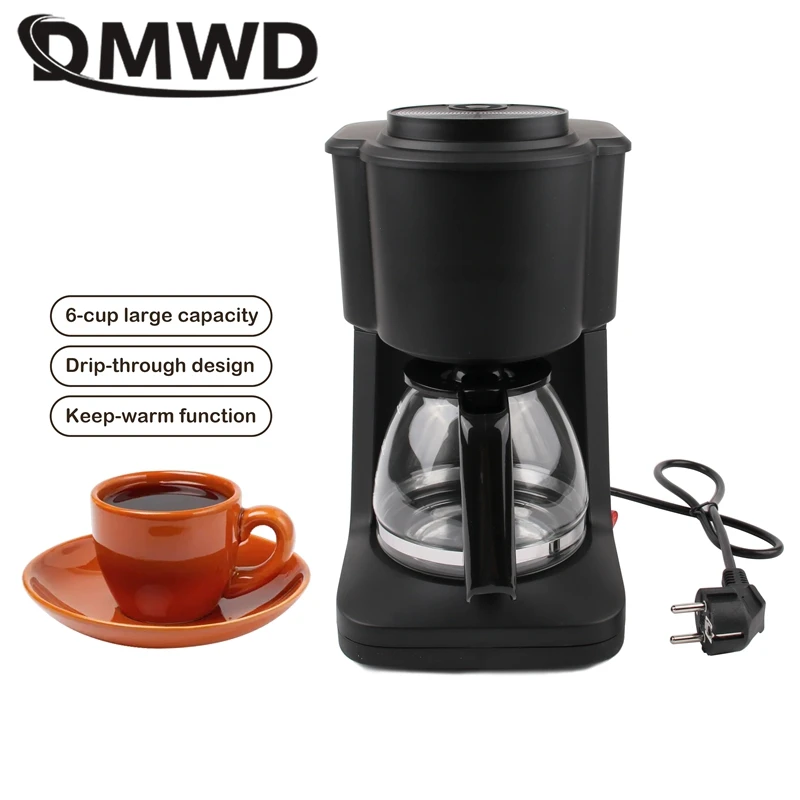 Máquina de café por gotejamento totalmente automática, 110v/220v, multifuncional, americana, caldeira de chá, máquina de café expresso para escritório doméstico