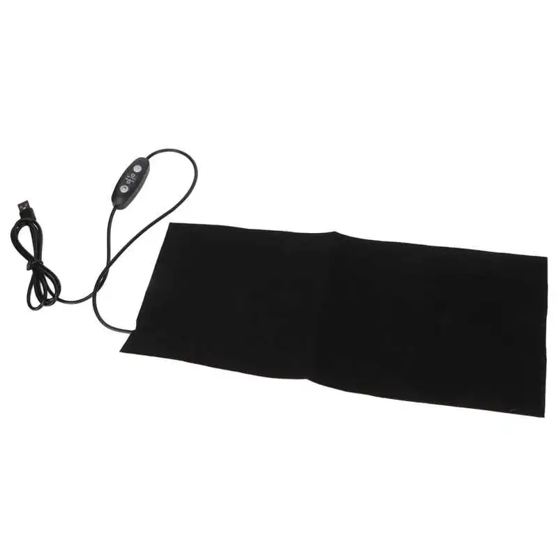 USB Heating Pad 9W 5V 2A Adjustable 5 Gears Vibration Massaging Washable Foldable Electric Cloth Heater Foldable Heater Pad