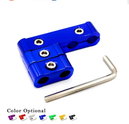 Engine Spark Plug Wires Separator Divider Clamp Kit for 8mm 9mm 10mm Purple Black Red Golden Silver Blue Green BX100349