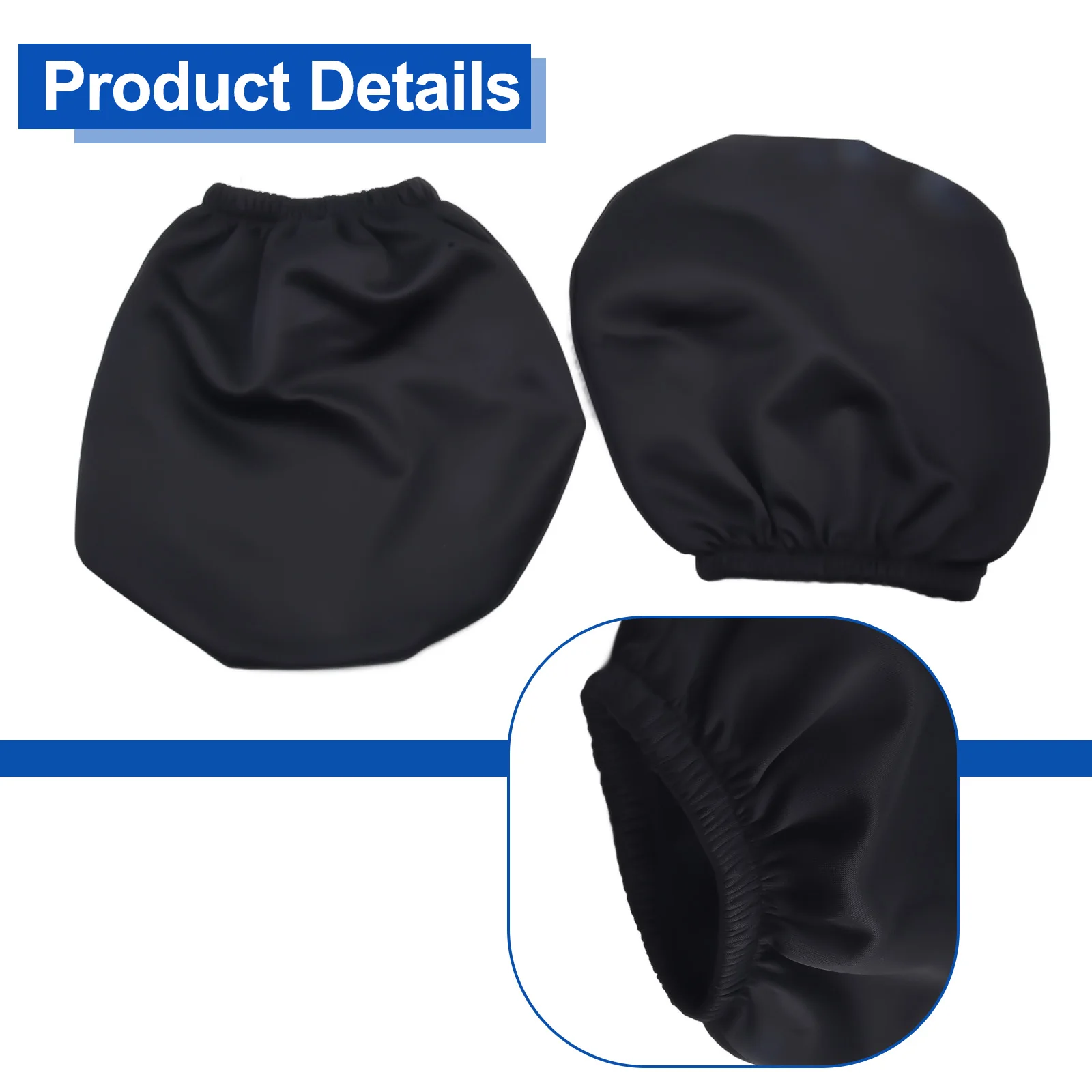 

Protective Case Headrest Covers High Stretch Protective Case Anti-dirty Cap Premium Stretch Cloth Trim For Car Truck