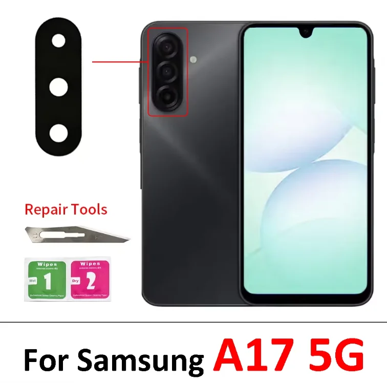 Premium Rear Camera Glass Lens with Adhesive