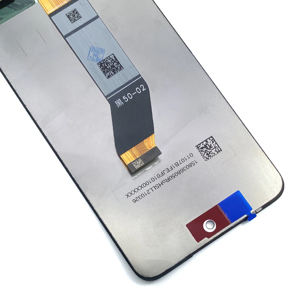 Schermo LCD Per Xiaomi Redmi 10 2021 (Modelli 21061119AG/21061119DG) Con Kit Riparazione, Nero Con Telaio, Sostituzione Display Touch