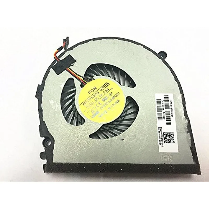 Ventola Di Ricambio Per Hp Envy M7-N 17-N000 17-N078Ca M7-N M7-N101Dx Ventola Cpu Per Laptop 4-Wire 4-Pin 813798-001