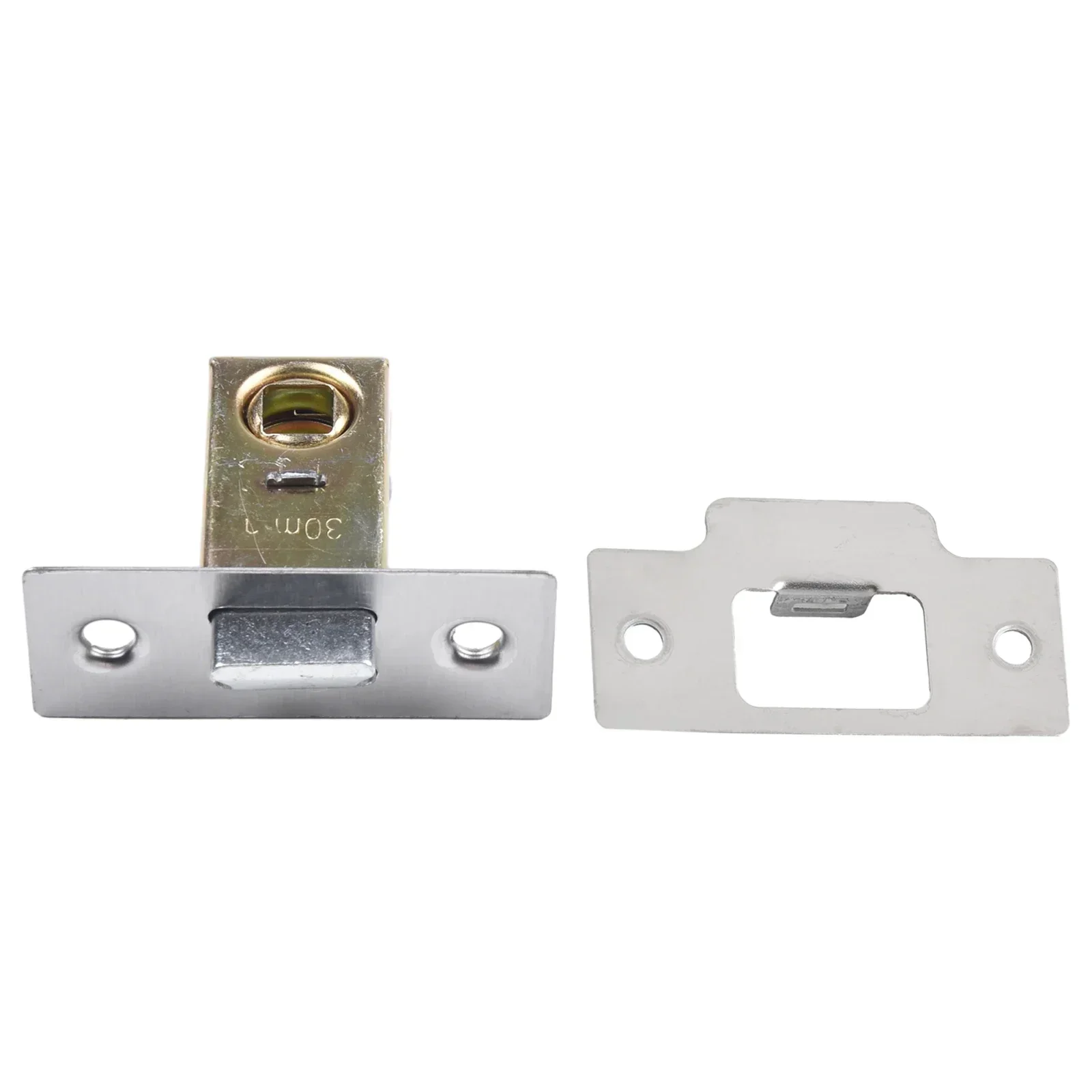 Mortice Door Tubular Latch Internal Bolt Facility Sprung Catch Flat 30mm 35mm 40mm 45mm for Internal Doors Lock Mechanisms