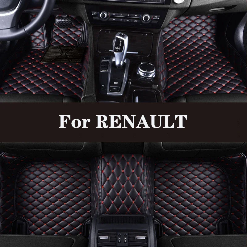 

Full Surround Custom Leather Car Floor Mat For RENAULT Talisman TWINGO Captur Kaptur Master Kangoo Auto Parts