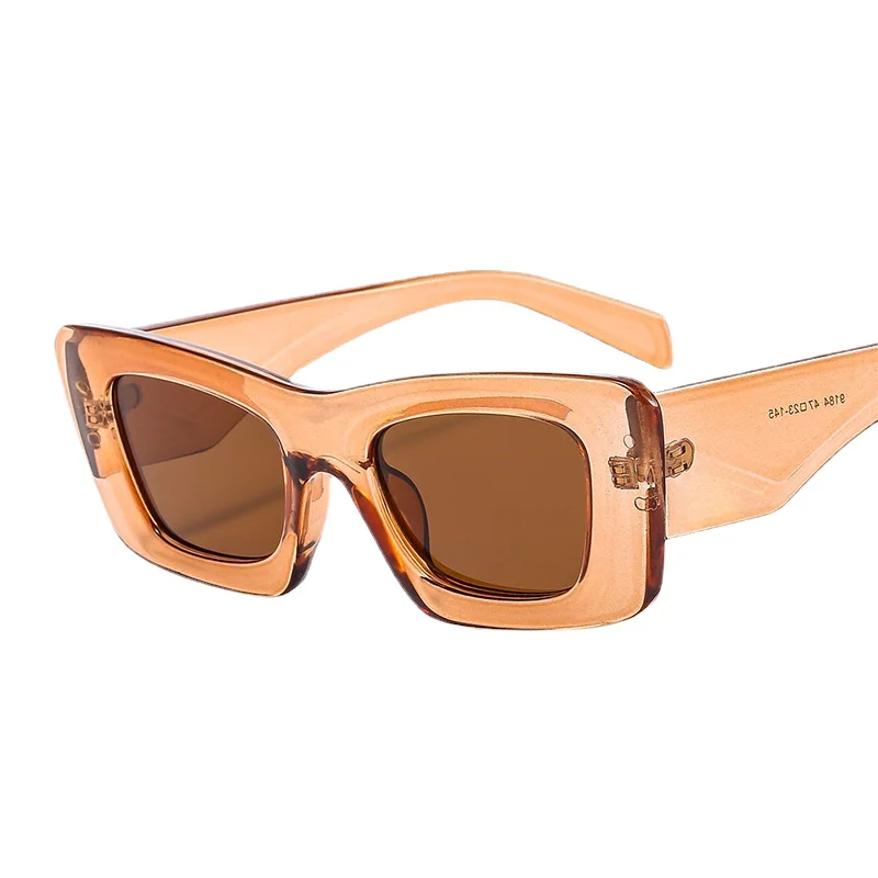 

2023 New Y2K Sunglasses for Men Women Trendy Sun Glasses Goggle Man Brand Designer Square Glasses Shades Female Eyewear Oculos