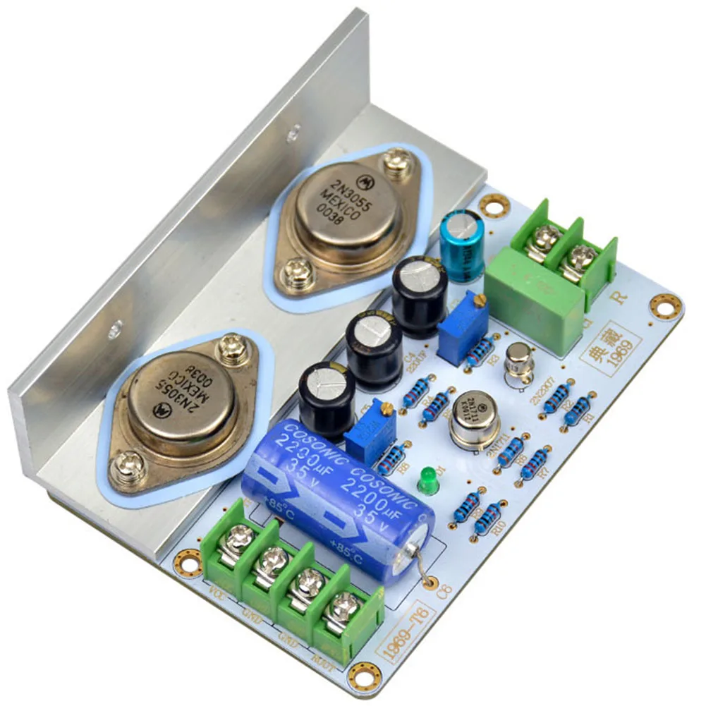 

1969 Class A PCB Stereo Amplifier Board Kit High Fidelity Home Audio Assembled HIFI Power Double Sided Full Range DIY Thick