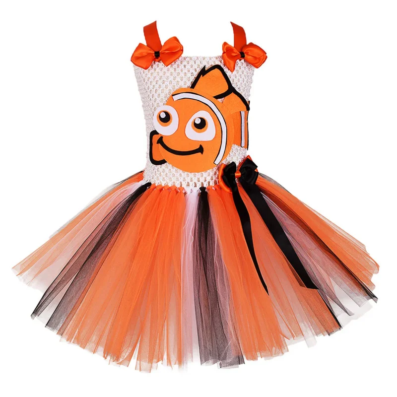Clownfish Nemo Dress Tutu Costume Per Neonate Che Trovano Nemo Christmas Halloween Cosplay Costume Per Bambini