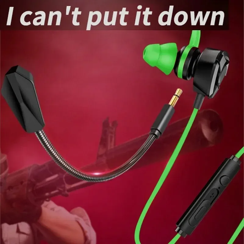 Gaming headphones Headset Wired Earphone Gaming Earbuds With Mic For Pubg PS4 CSGO Casque Phone Tablet Laptop Universal Game