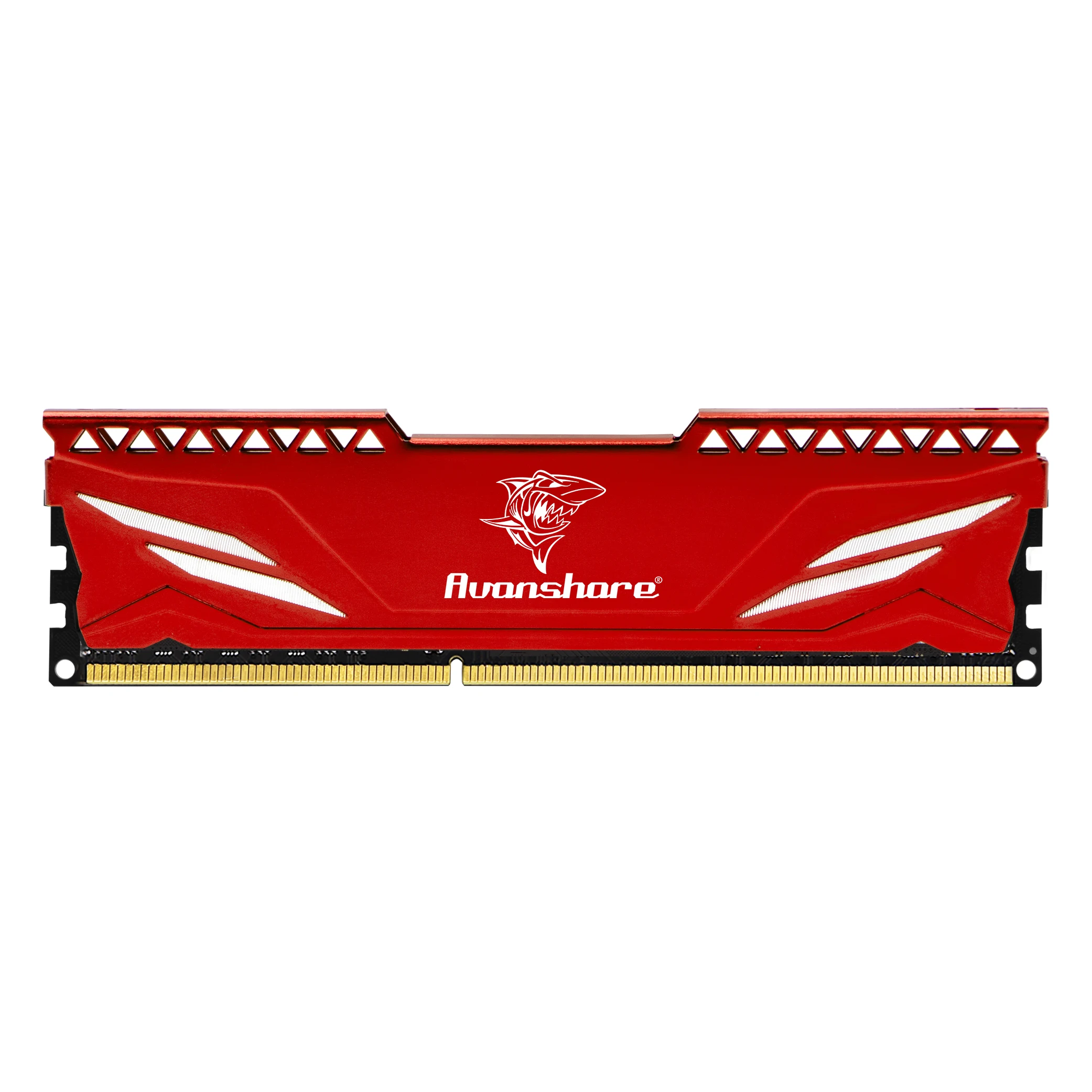 데스크탑 컴퓨터용 Avanshare 램 메모리, DDR3 4GB, 8GB, 1600MHz, 1333Mhz, PC3-10600 12800 DIMM, 방열판 레드 포함 인텔 및 AMD용