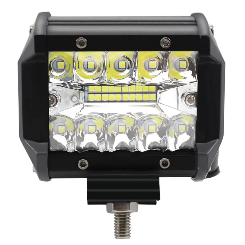 

Параметры в дюймах, рабочая планка для вождения внедорожника, лодки, автомобиля, трактора, грузовика, 4x4 внедорожника, квадроцикла, 12 В, 24 В, номинальная мощность 60 Вт, фактическая мощность 15 Вт