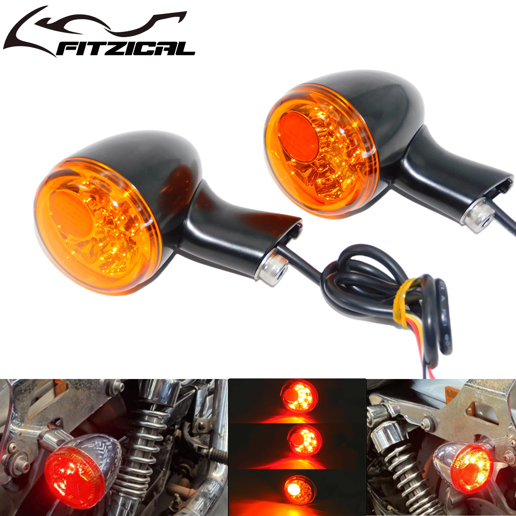 

Motorcycle Rear Brake LED Turn Signal Light Indicator Running Lamp For Harley Sportster Iron XL883 Super Low Nightster 1992-2022