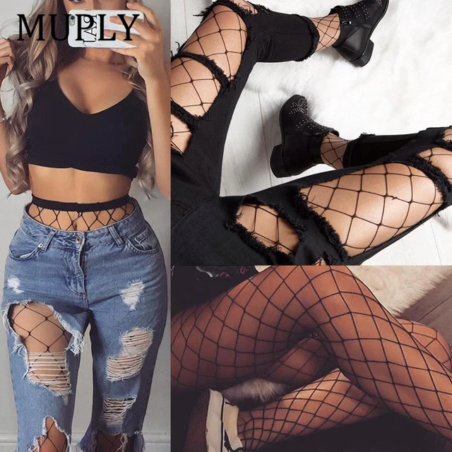 Plus Size Sexy Lolita Fishnet Body Stockings High Elastic Fish Net Long  Legs Pantyhose Mesh Nylon Tights Lingerie Waist Hosiery - AliExpress