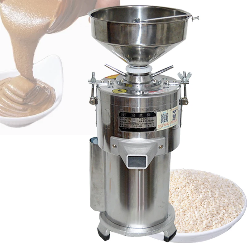 

15Kg/H Peanut Butter Maker 1100W Electric Commercial Walnuts Nuts Stuff Grinding Miller Home Almond Sesame Pulping Machine