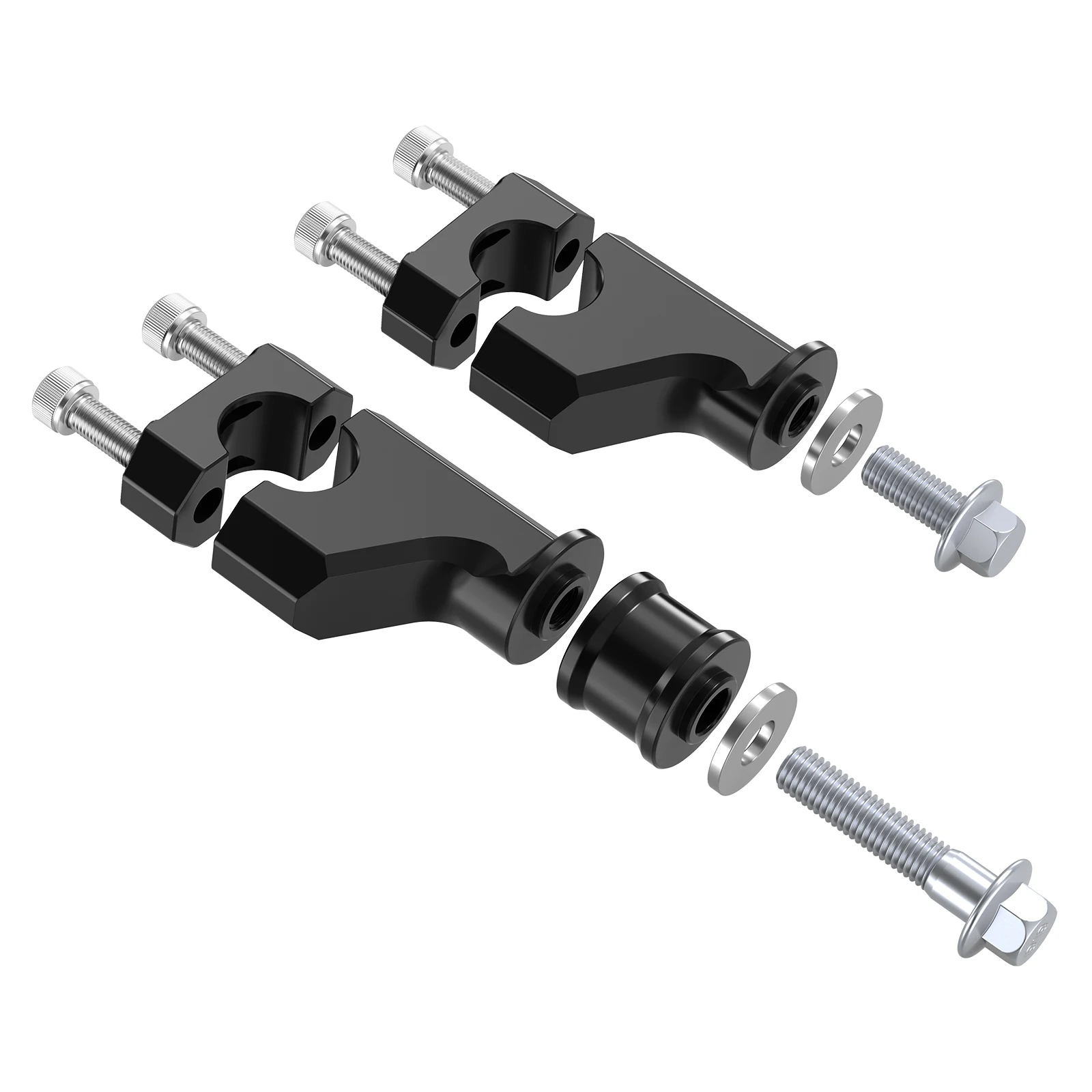 NICECNC ATV Lenkschaft Lenkerklemmhalterung für Honda ATC125M 200S 250ES TRX200SX 125 250X 450R 450ER Ersetzen 53130-HA0-680 – Detail 3