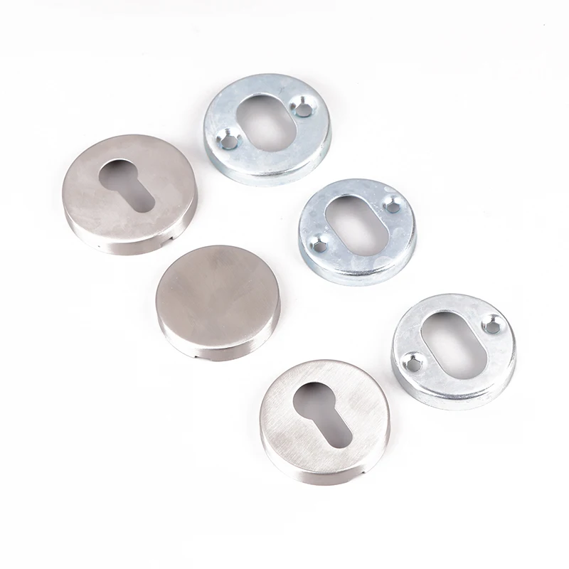 304 Stainless Steel Split Lock Cover Interior Door Lock Cylinder Accessories Decorative Cover Replacement Furniture Hardware door lock cylinder door lock accessories