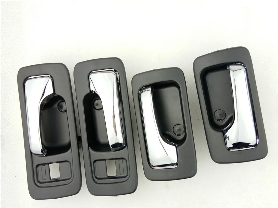 

A SET/4 PCS Black Inside Door Handle for 1990 1991 1992 1993 Honda NO.4 Accord Inside Handle Car Door Handle inside door knob