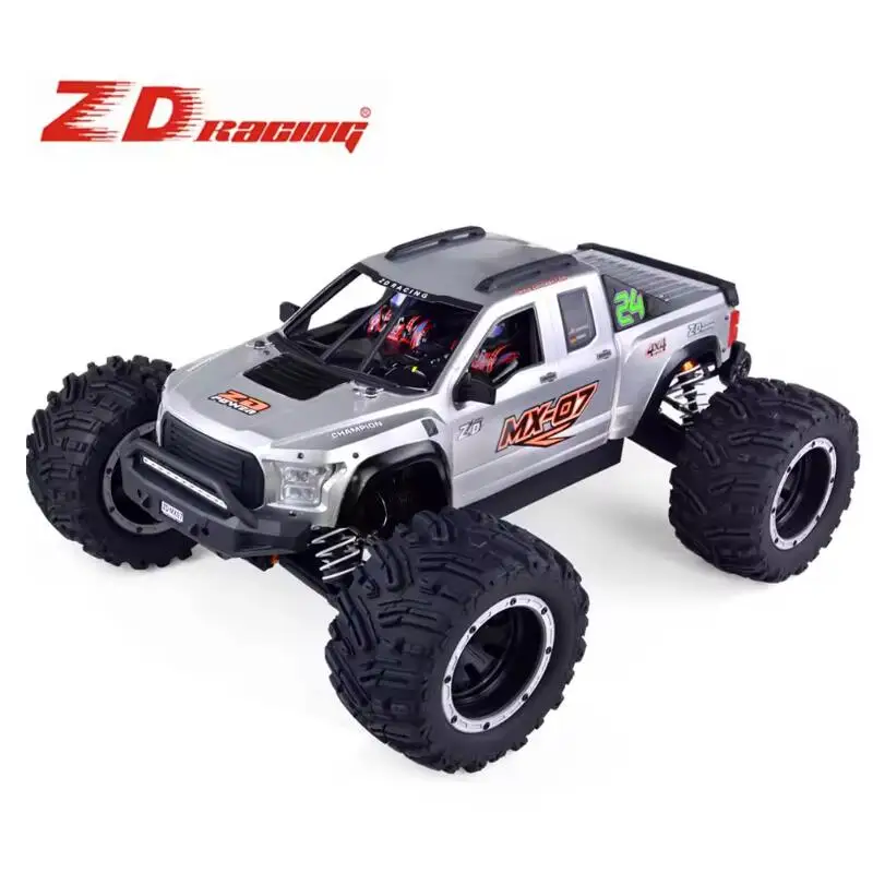 ZD 레이싱 MX07 MX-07 1/7 4WD 8S 브러시리스 몬스터 트럭 버기 오프로드 RC 전기 80km/h 고속 레이싱 원격 제어 자동차