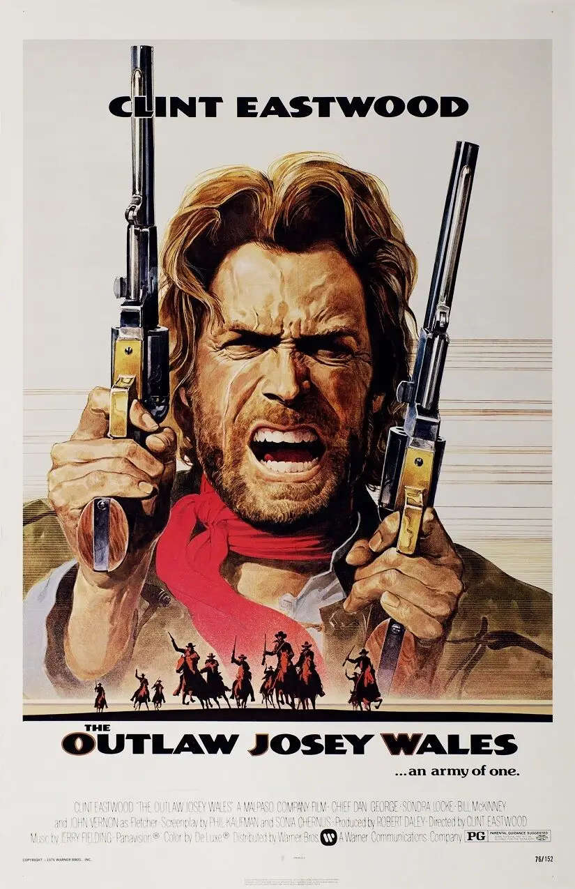 

Outlaw Josey Wales Movie Art Picture Print Silk Poster Home Wall Decor