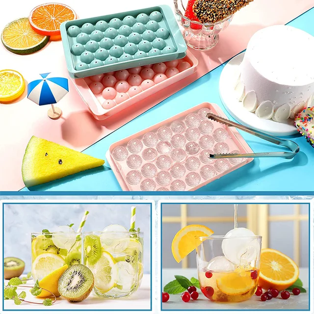 Tooth Silicone Mold Mini Teeth Shape Ice Cube Trays Reusable Easy-release  Flexible Sphere Funny Gag