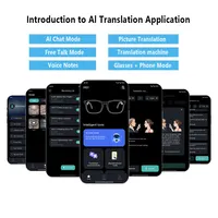 Smart glasses, app translation, color-changing lenses, high-definition voice calls, Hi-Fi music quality, open-ear audio glasses. - Image 4