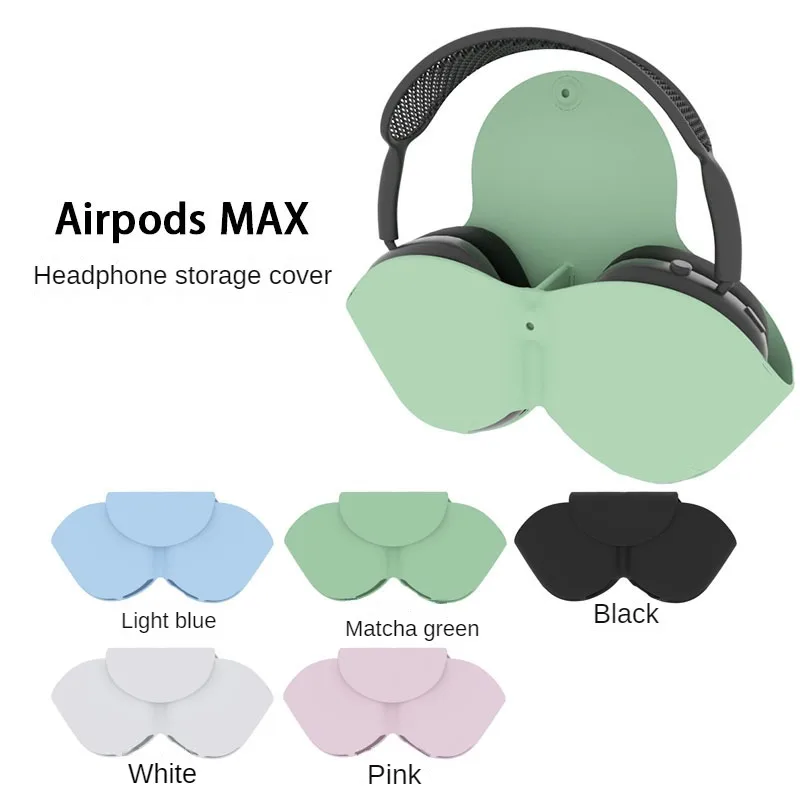 SiliconeEarphoneCaseforAirPodsMaxHeadphoneProtectiveCover