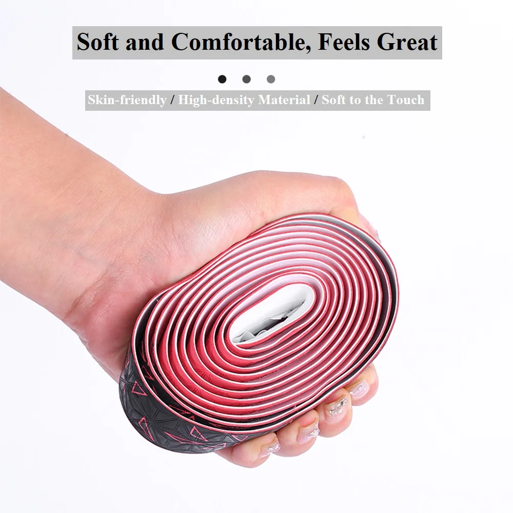 1 Pair Anti-Slip Road Bike Handlebar Tape w/ Bar End Plugs Shock Absorbing Sweat Handle Bar Belt Bicycle Rod Pole Strap Bartape bike handlebar tape,bicycle handlebar strap