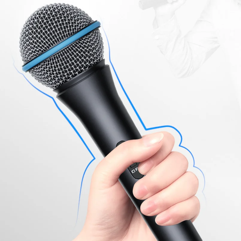 유선 전문 다이나믹 마이크 PC용 마이크 노래방 기계 시스템 사운드룸 게임 게이머 오디오 노래 라이브 스트리밍 키트