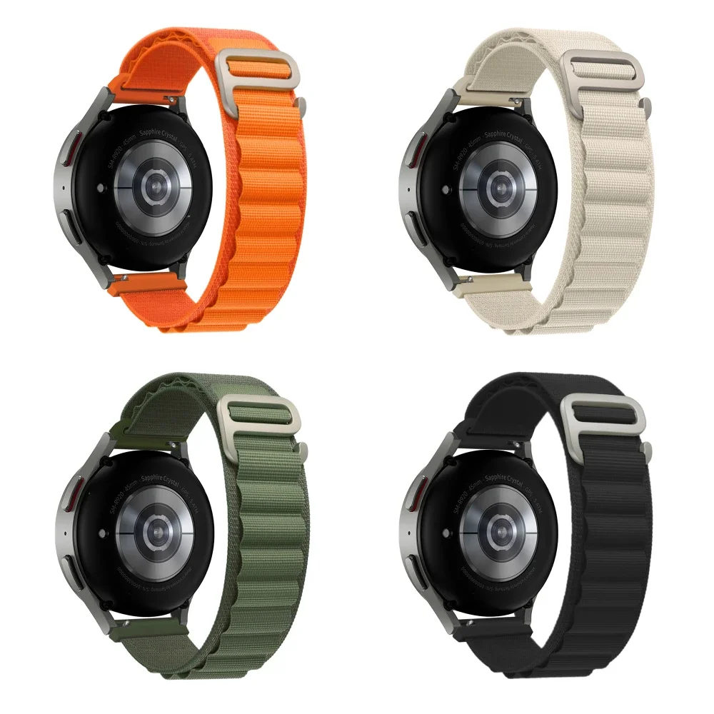 Alpine Loop Sports Wristband with Nylon Strap, 20mm/22mm