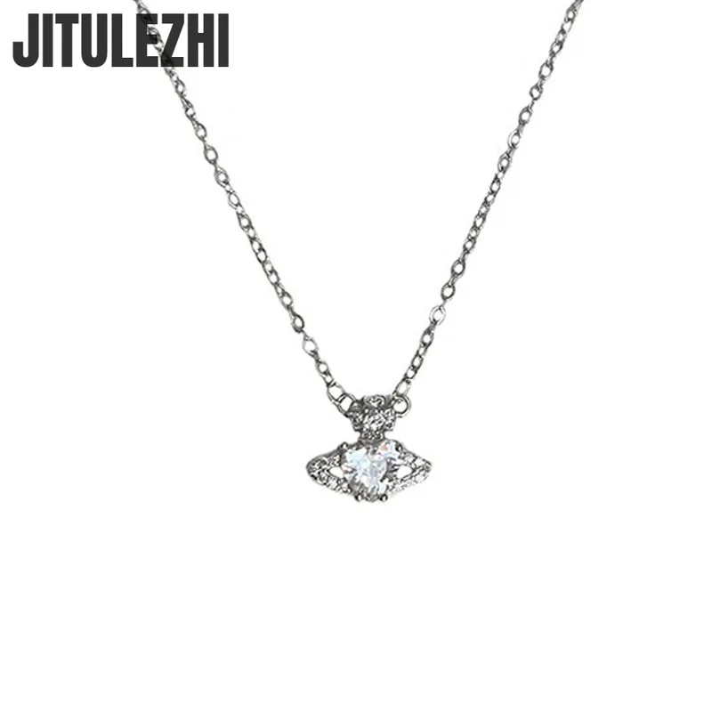 Pendant Necklace Silver Necklace Silver Pendant 925 Sterling Silver Saturn Planet Pendant For Women