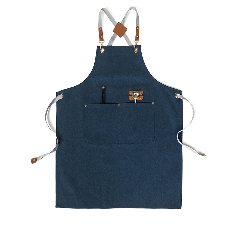Premium Cotton Apron with Customizable Logo