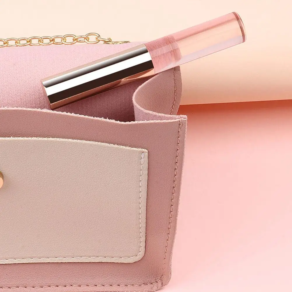 Silicone Lip Brush Angled Concealer Makeup Brush Tool Portable Round Head Like Fingertips Q Soft Lipstick Concealer