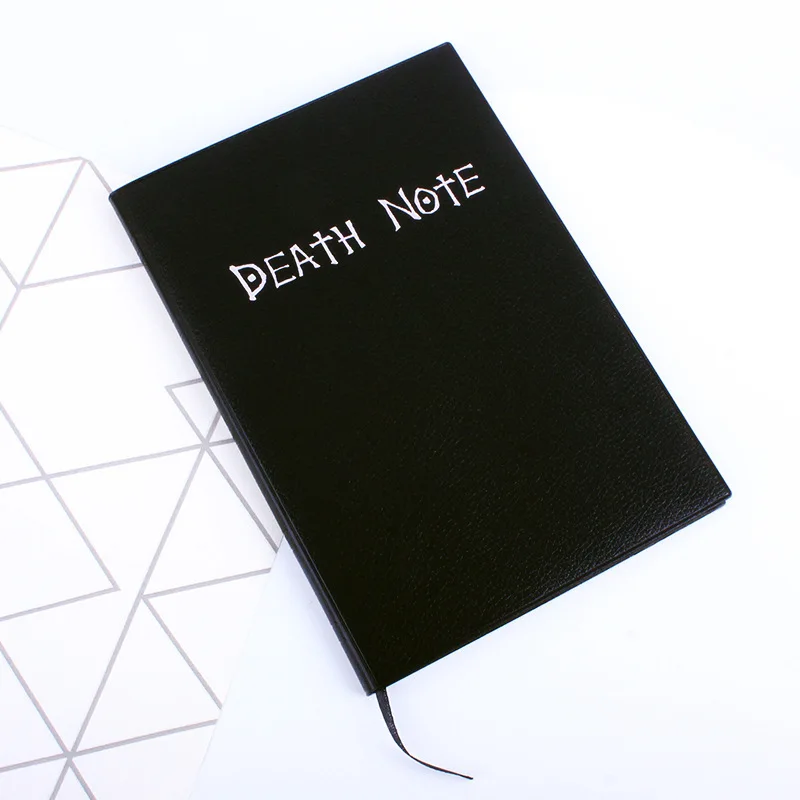 

20.7*14.7cm Anime Death Note Notebook Animation Art Writing Journal Death A5 Note Notepad Japanese Comic Students Supplies