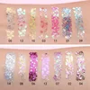 Cheapest Face Eye Highlight Powder Eyeshadow Palette Shining Sequins Pentagram Moon Diamond Fragment Eye Shadow TSLM1 3