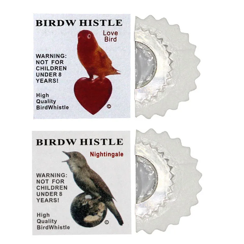 3PCS Bird Whistle Magic Fun Bird Caller Tongue Whistle Warbler Original Magic Tweeting Noisemaker Toys Tricks Gag bird whistle toys