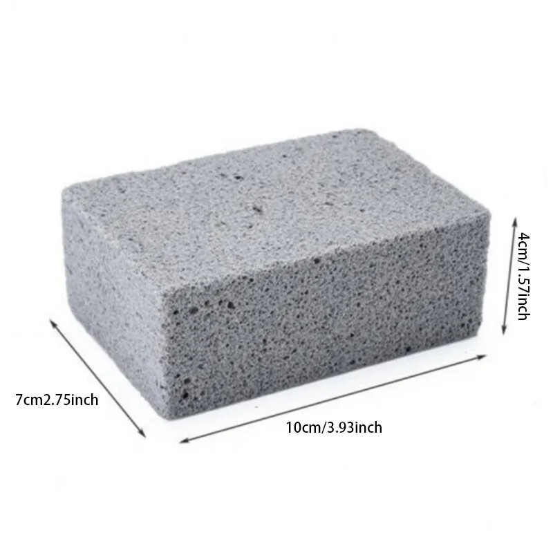 BBQ Grill Cleaning Brush Brick Block Barbecue Cleaning Stone Pumice Brick For Barbecue Rack Outdoor Kitchen BBQ Tools New
