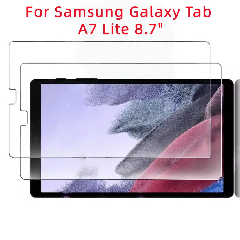 2-Pack HD Tempered Glass Screen Protector for 8.7-Inch Tablets - Anti-Scratch Protective Film