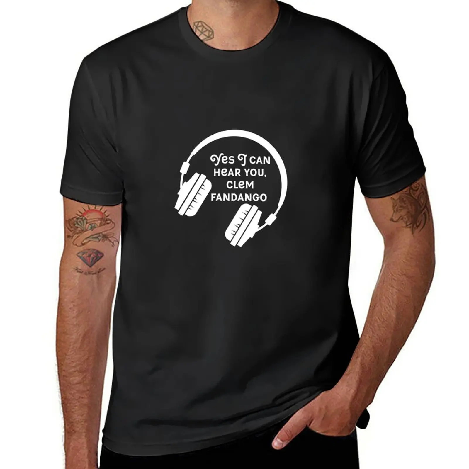 

New Toast of London ‘Yes I can hear you Clem Fandango’ T-Shirt tees funny t shirt mens graphic t-shirts funny