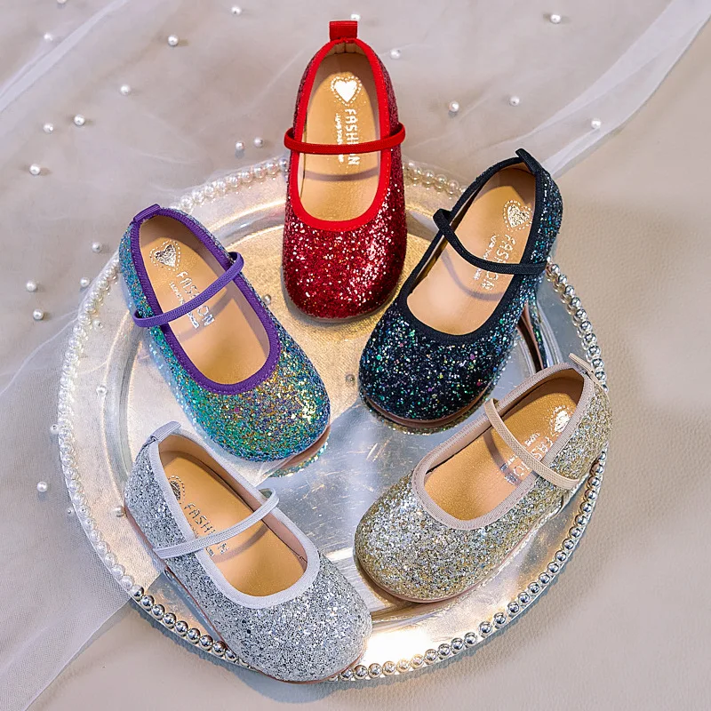 Girls Leather Shoes Autumn Korean Style