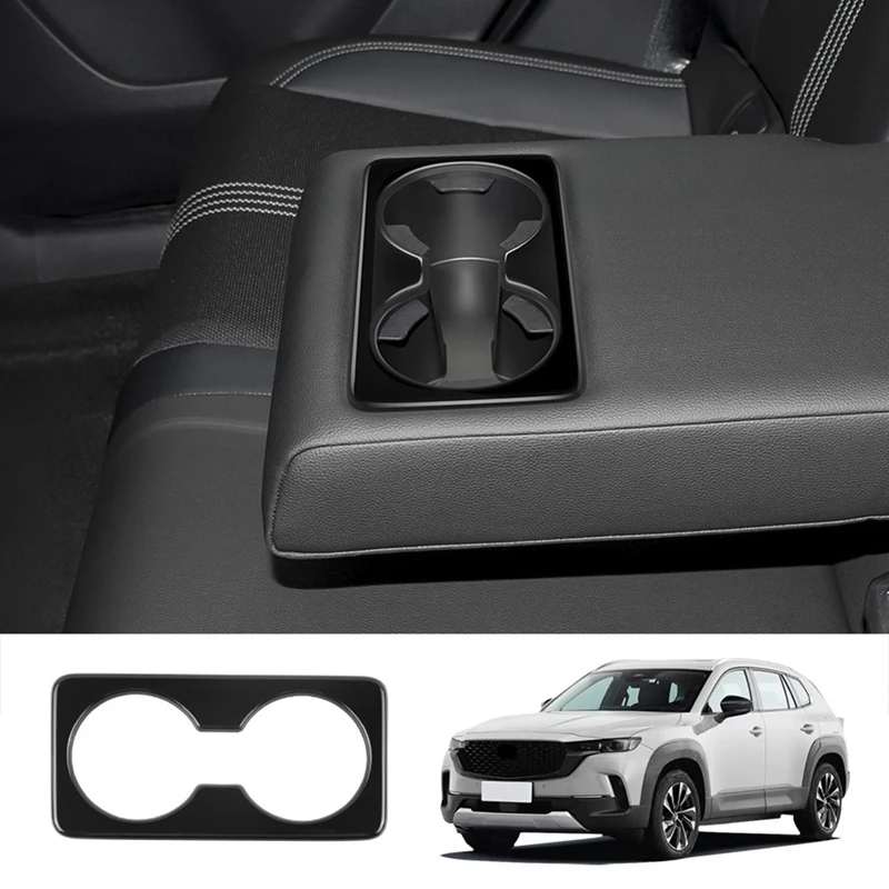 

Для Mazda CX-50 CX50 2023 версия для США держатель для автомобильного заднего сиденья для водяного стакана панель отделка рамка