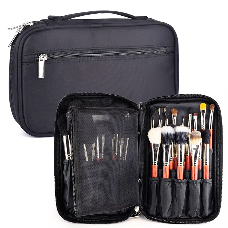 Professional Women's Makeup Brush Bag Organizer Female Travel